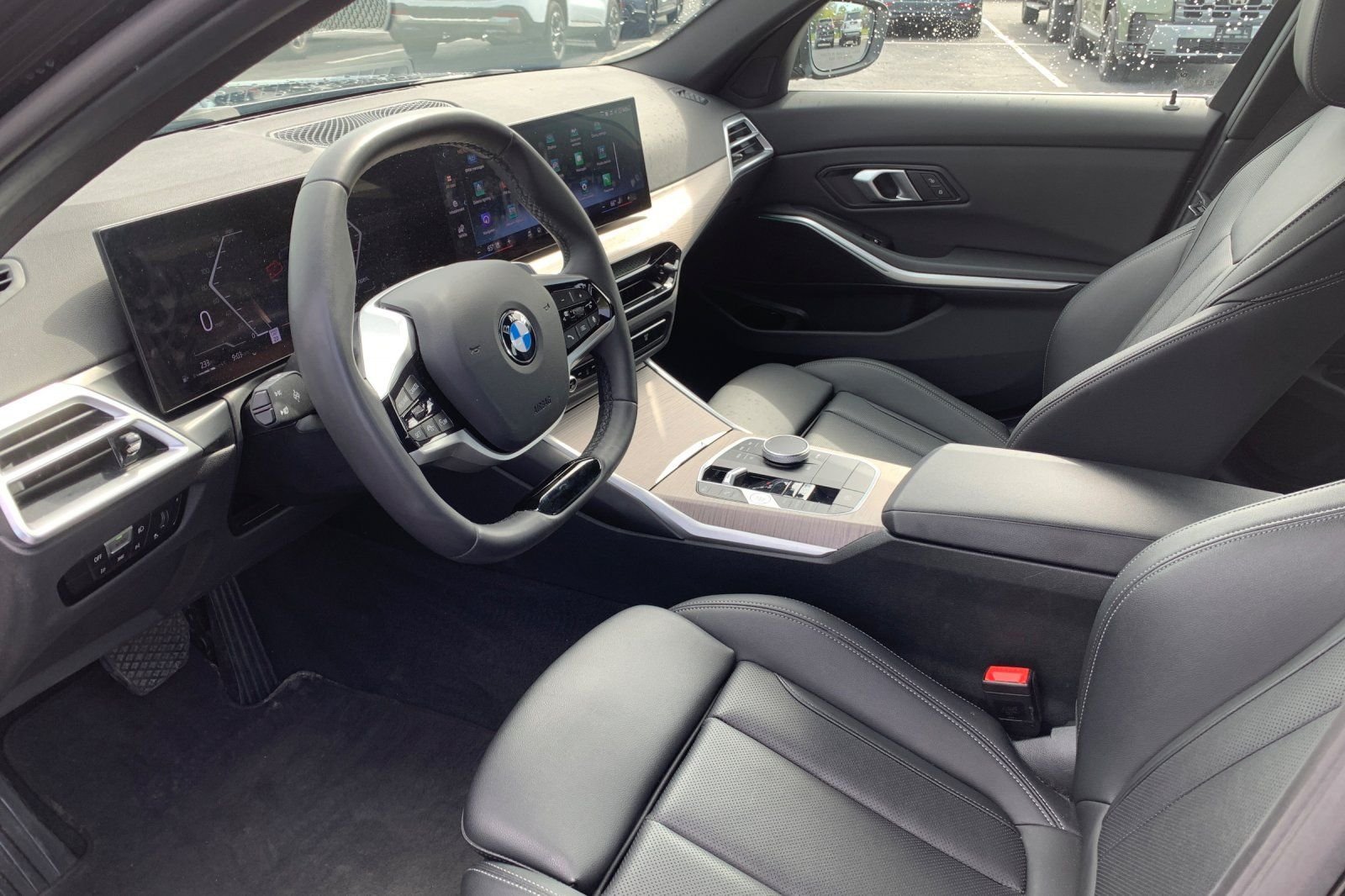 Used 2025 Black BMW 330i xDrive image 12