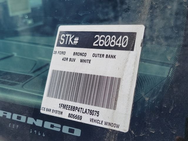New 2026 Oxford White Ford Outer Banks® image 26