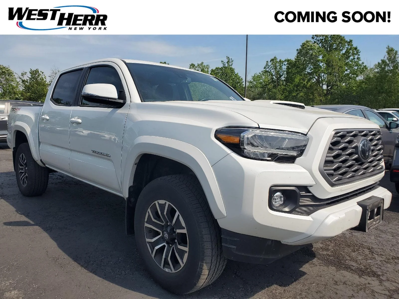 Used 2023 Wind Chill Pearl Toyota TRD Sport image 1