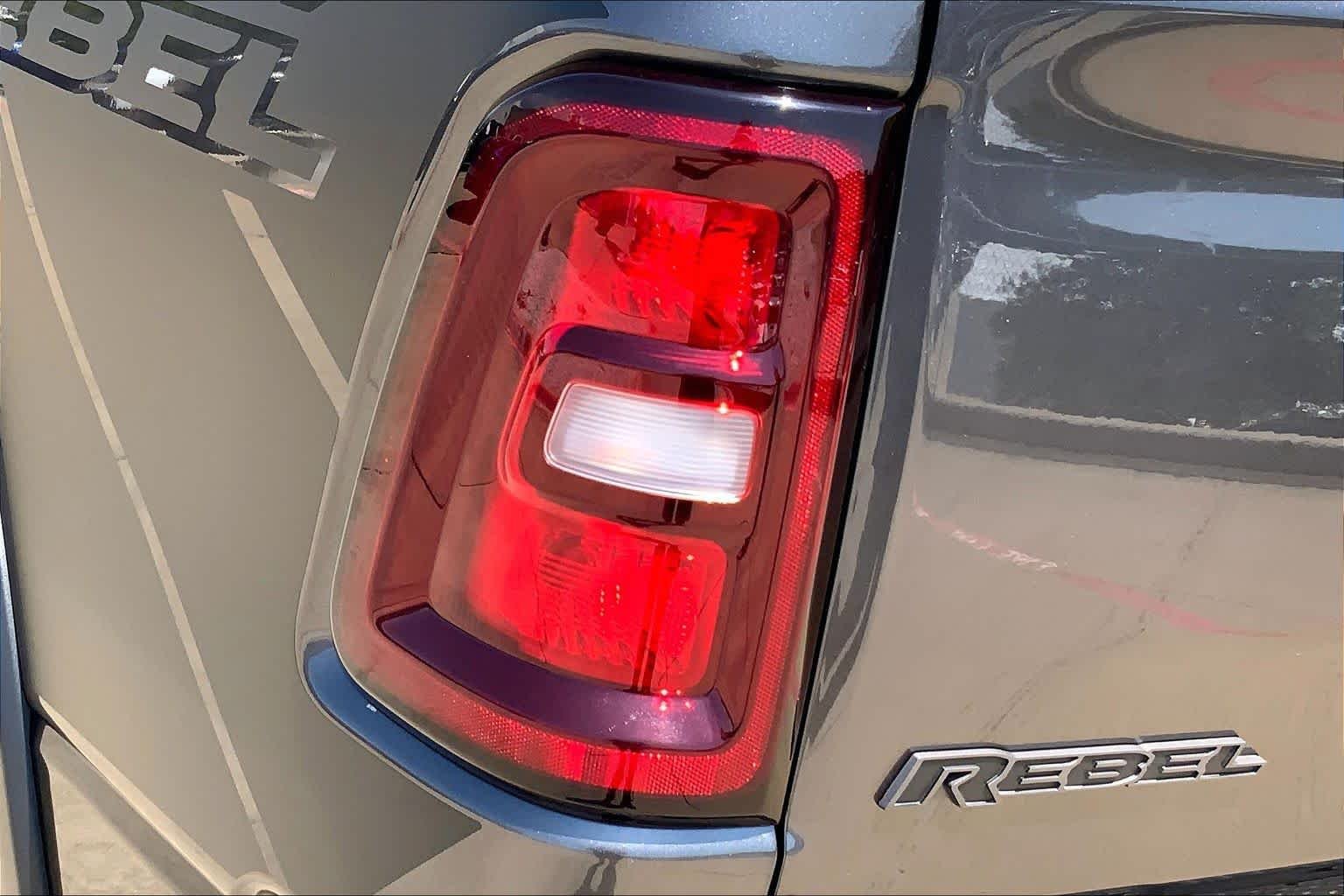 Used 2025 Granite Crystal Metallic Clearcoat Ram Rebel image 28