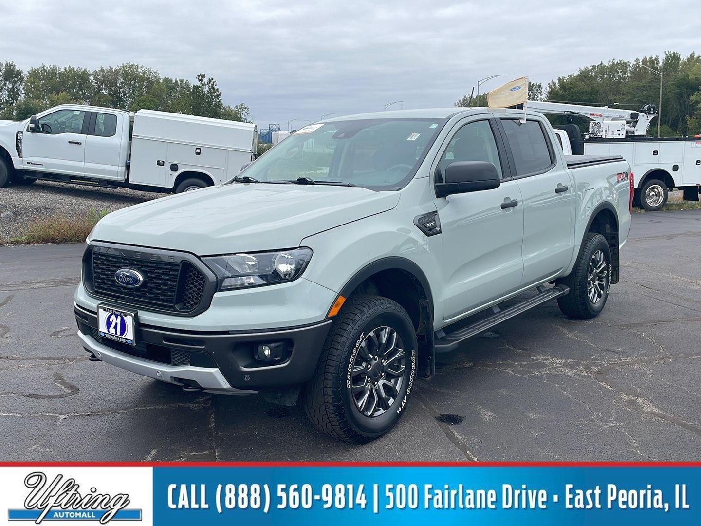 Used 2021 Cactus Gray Ford XLT image 1