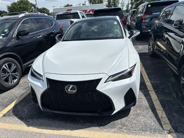 Used 2021 Ultra White Lexus IS 350 F SPORT RWD image 2