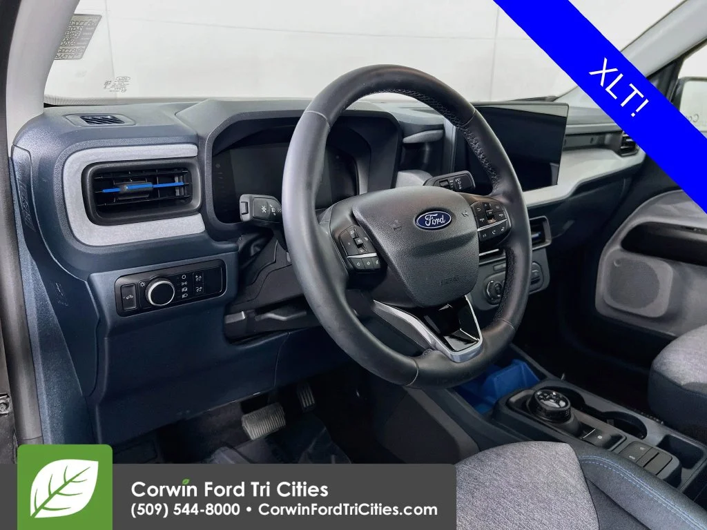 Certified Used 2025 Shadow Black Ford XLT image 2