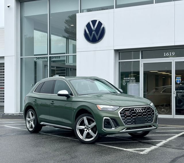 Used 2023 Green Metallic Audi Premium image 1