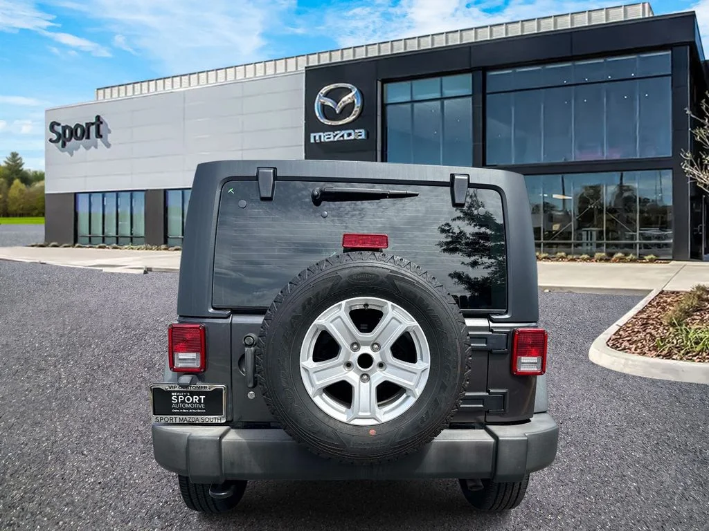 Used 2017 Gray Jeep Unlimited Sport image 4