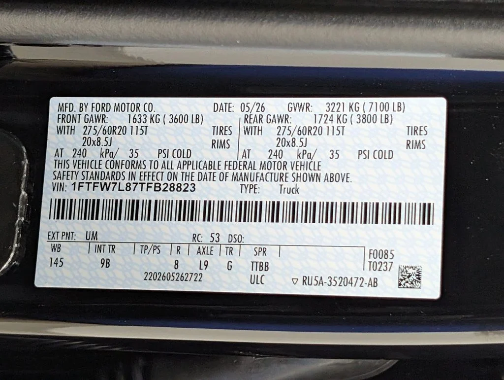 New 2026 Agate Black Metallic Ford Platinum® image 32