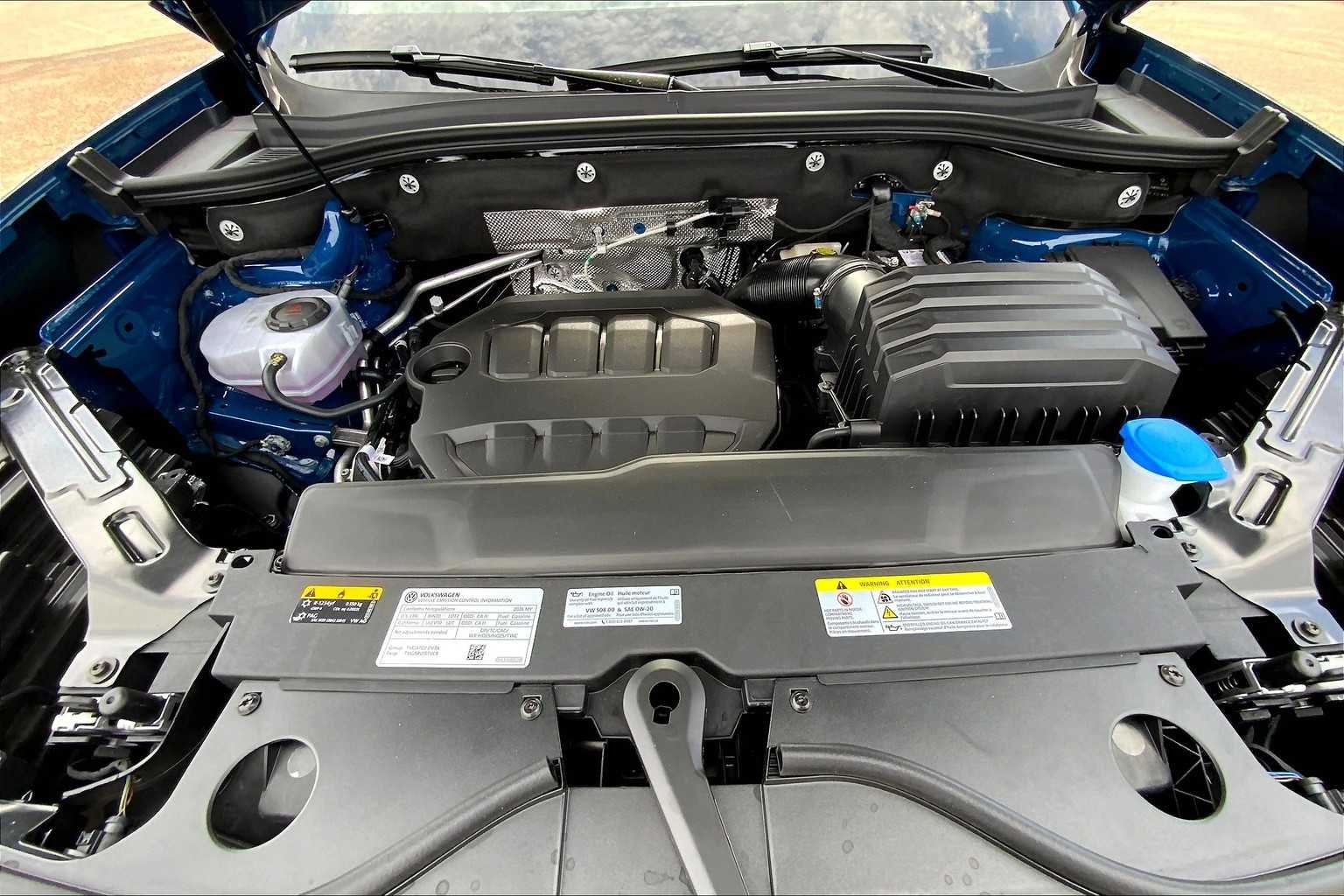 New 2026 Mountain Lake Blue Metallic Volkswagen 2.0T SEL Premium R-Line image 16