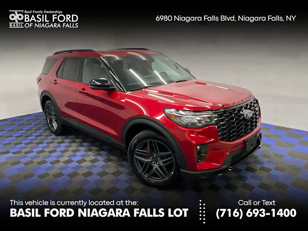 New 2026 Rapid Red Metallic Tinted Clearcoat Ford ST-Line image 1