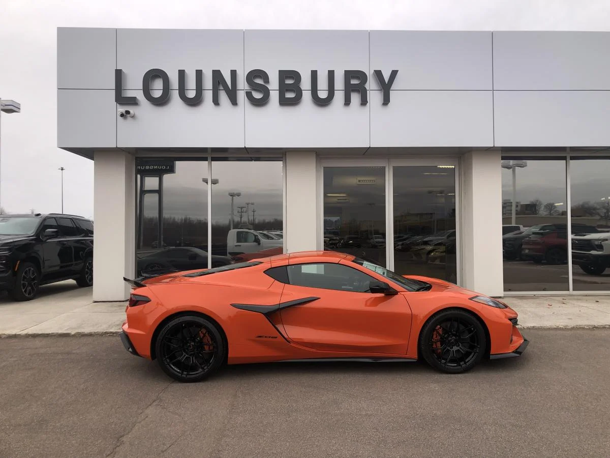 New 2026 Orange Chevrolet 2dr Z06 Cpe w/2LZ image 2