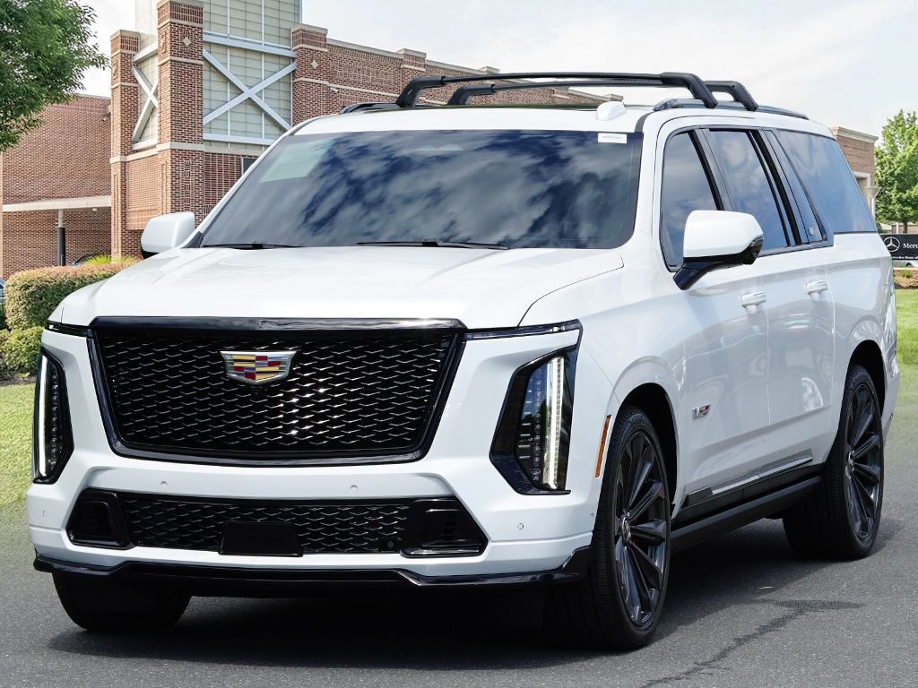 Used 2025 Crystal White Cadillac V-Series image 4