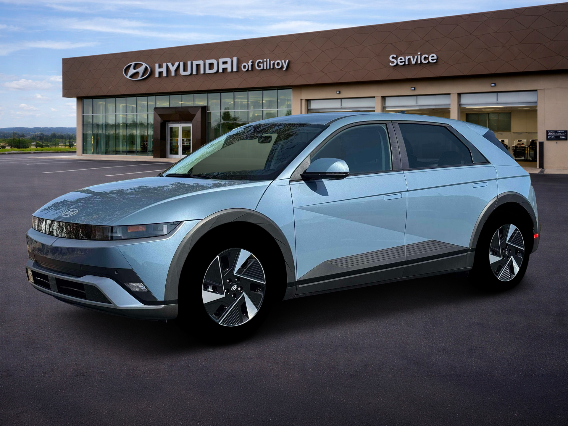 New 2026 Blue Hyundai SE image 2