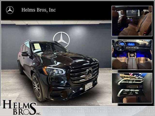 Certified Used 2025 Black Mercedes-Benz GLS 450 image 1