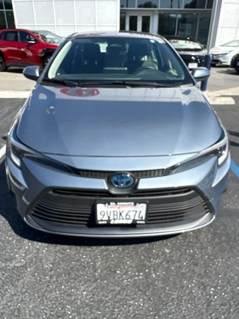 Certified Used 2025 Celestite Toyota Hybrid LE image 3