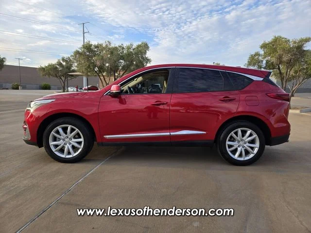Used 2019 Red Acura Base image 3