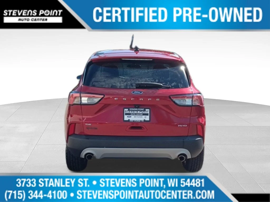 Used 2022 Red Metallic Ford SE image 7