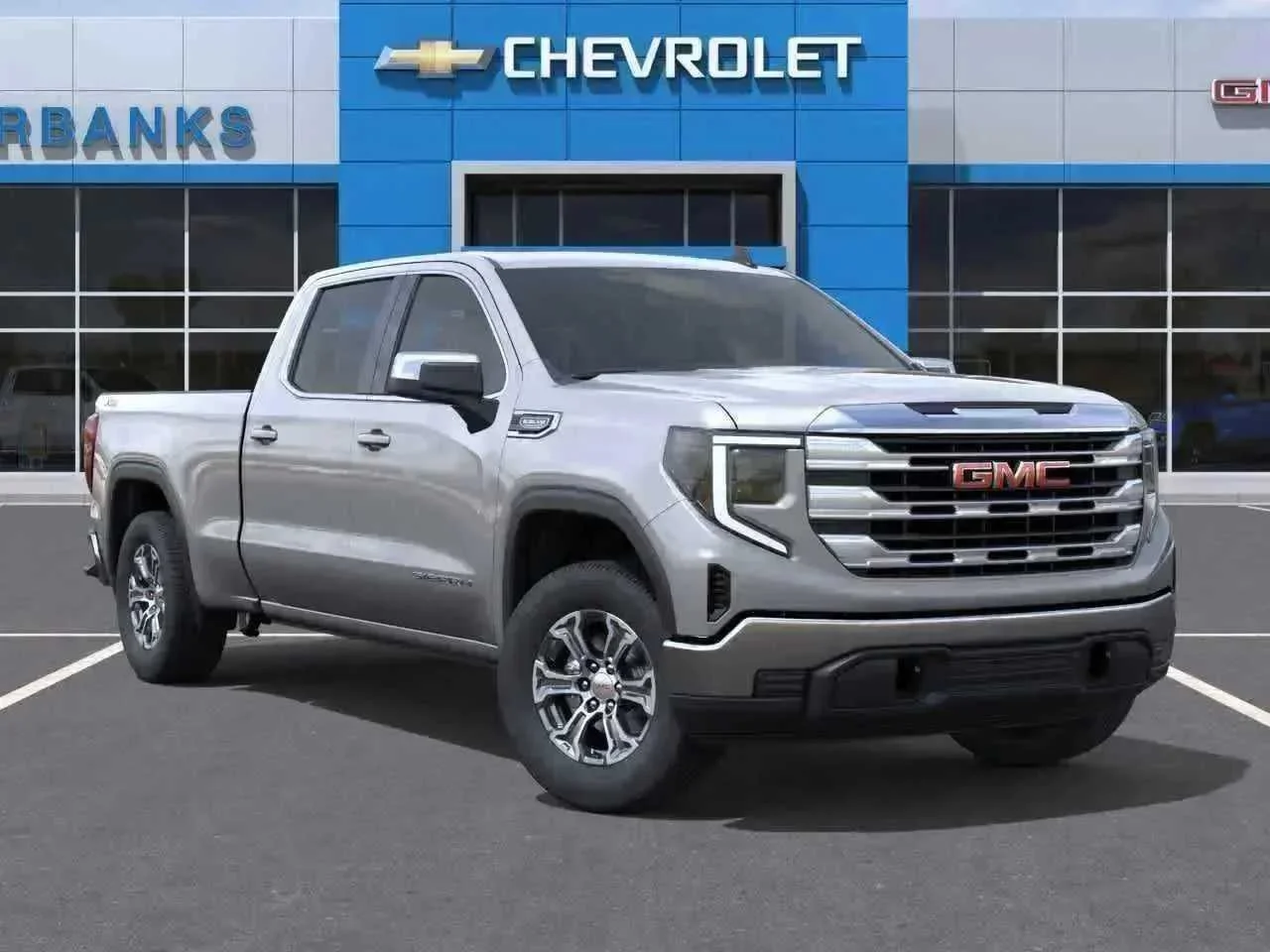 New 2026 Sterling Metallic GMC SLE image 7