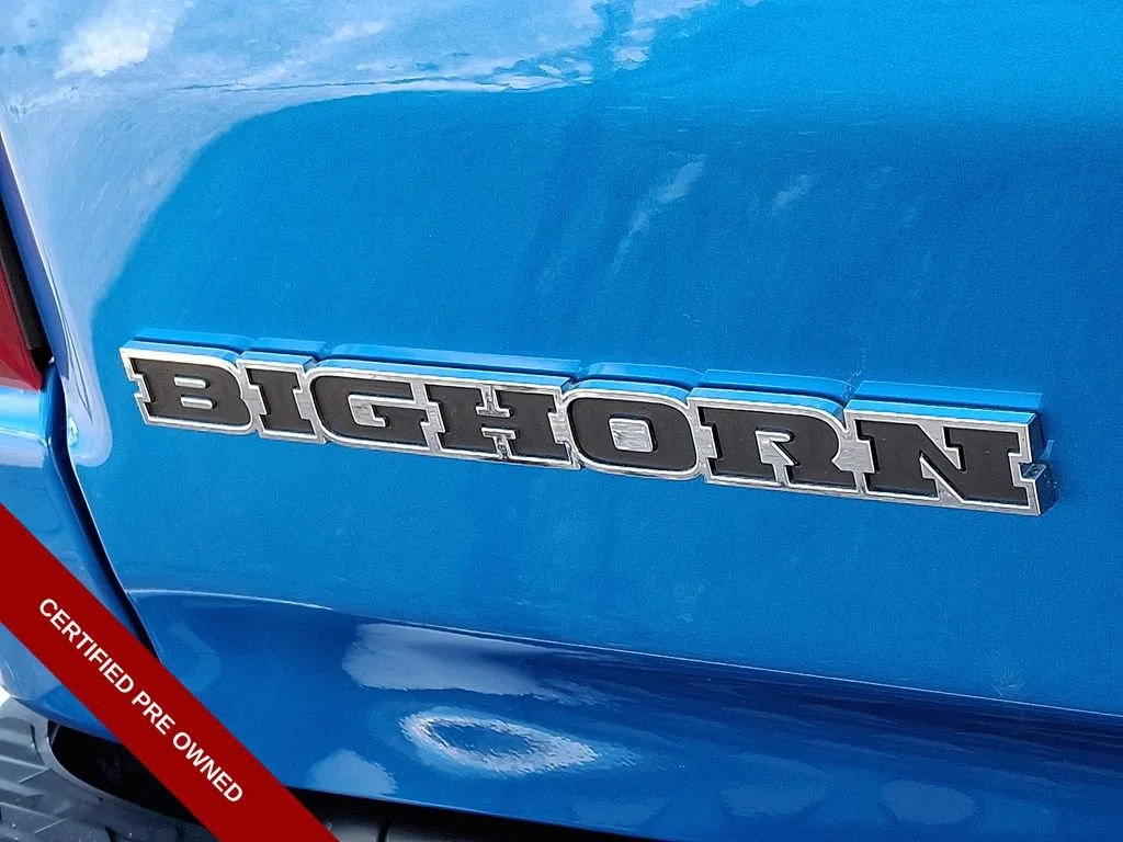 Used 2022 Hydro Blue Pearlcoat Ram Big Horn image 31