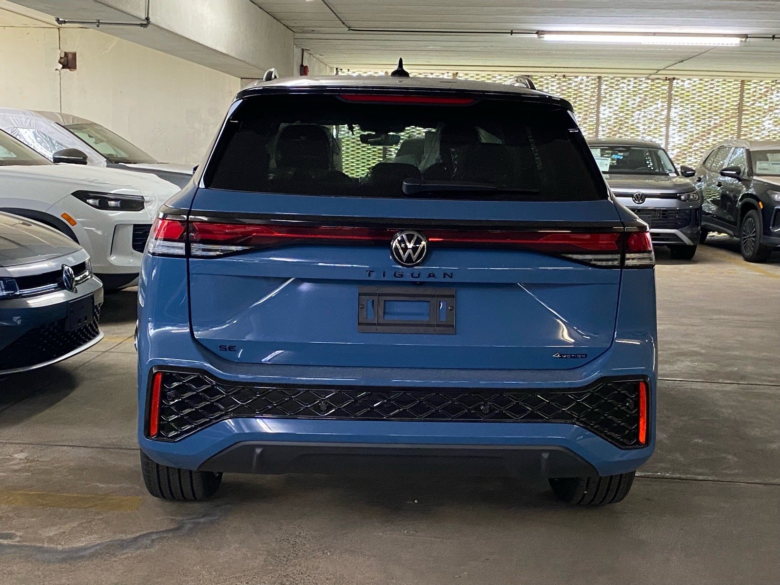 New 2026 Blue Volkswagen SE R-Line Black image 4