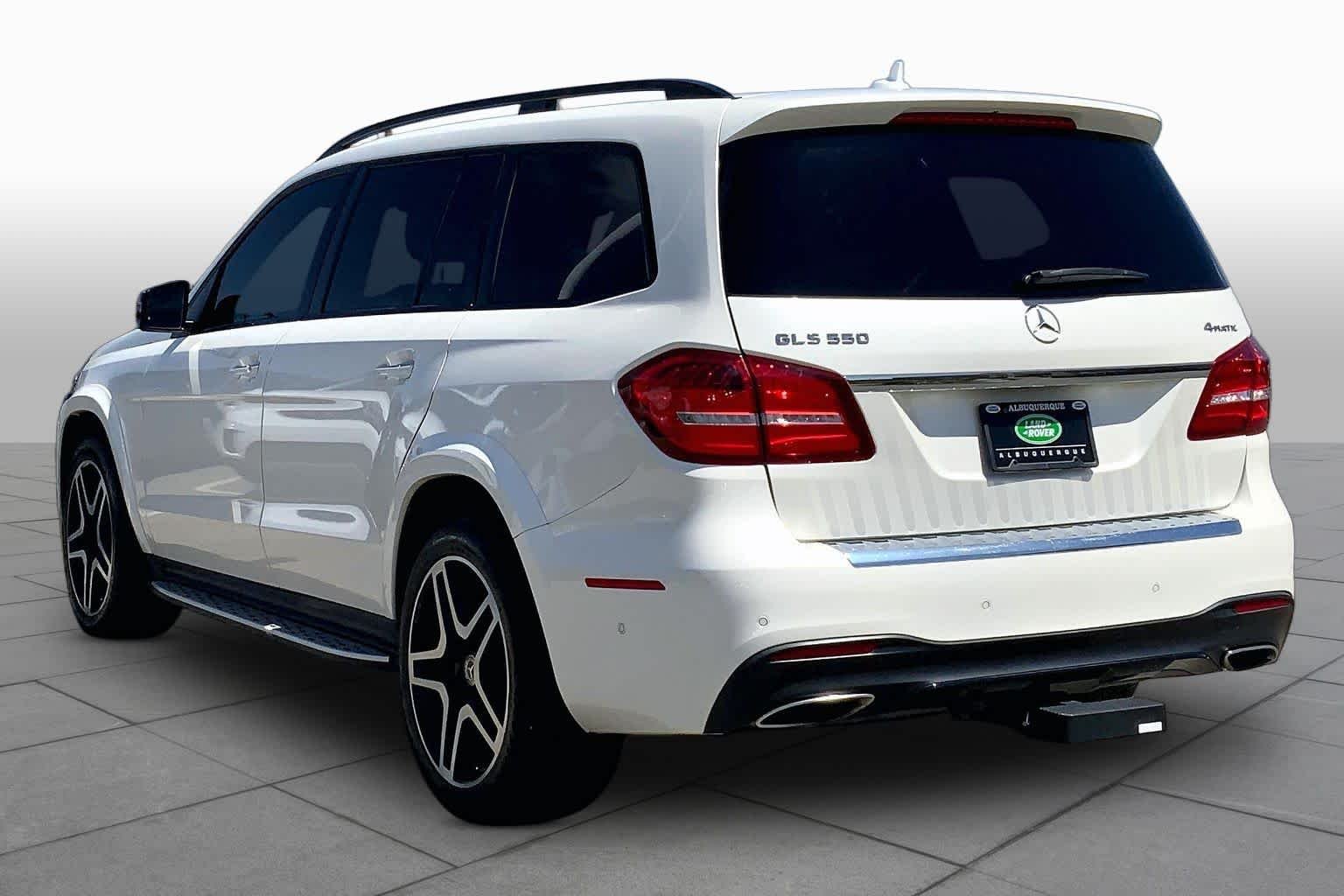 Used 2018 designo Diamond White Metallic Mercedes-Benz GLS 550 image 11