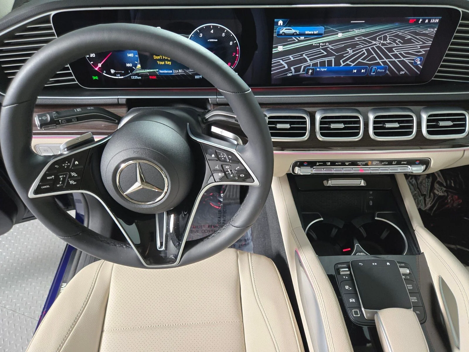 Used 2026 MANUFAKTUR Mystic Blue Metallic Mercedes-Benz GLE 450 image 13