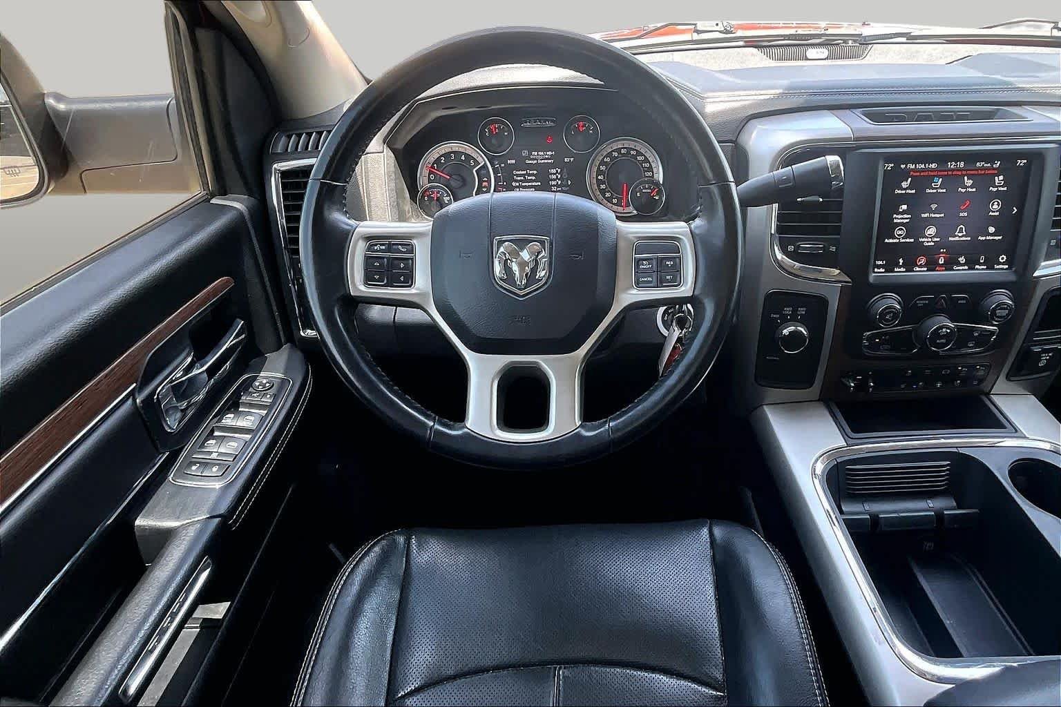 Used 2018 Flame Red Clearcoat Ram Laramie image 6