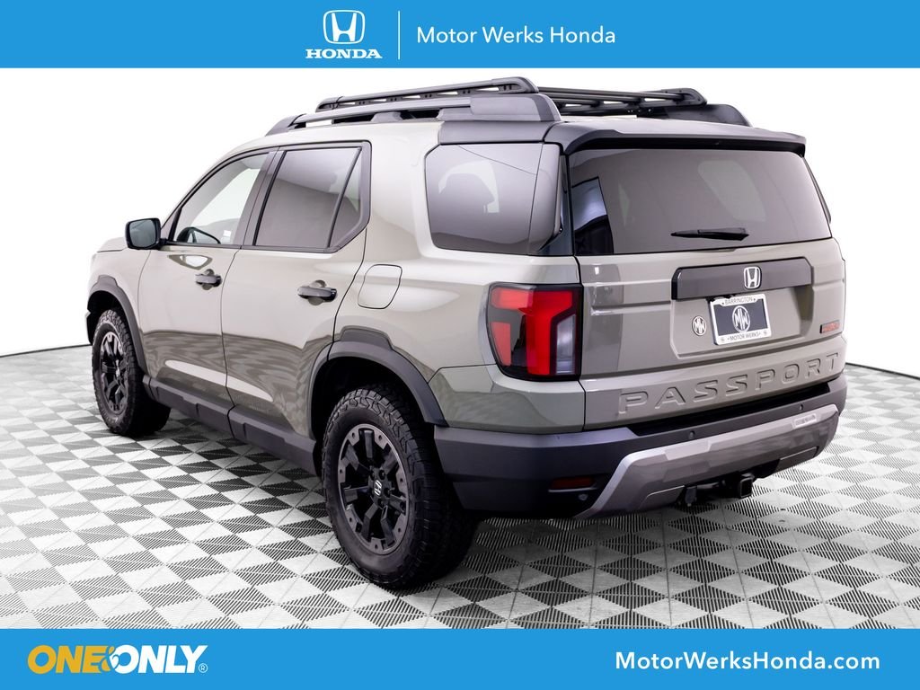 New 2026 Ash Green Metallic Honda TrailSport Elite image 3
