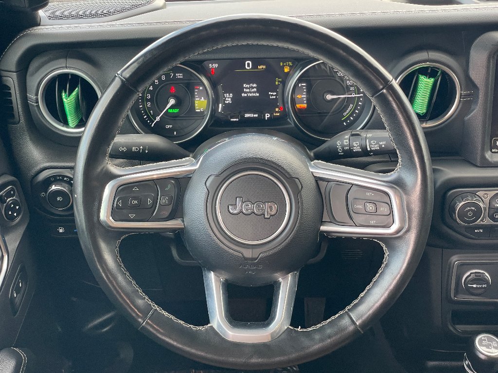 Used 2023 Black Clearcoat Jeep Sahara image 5