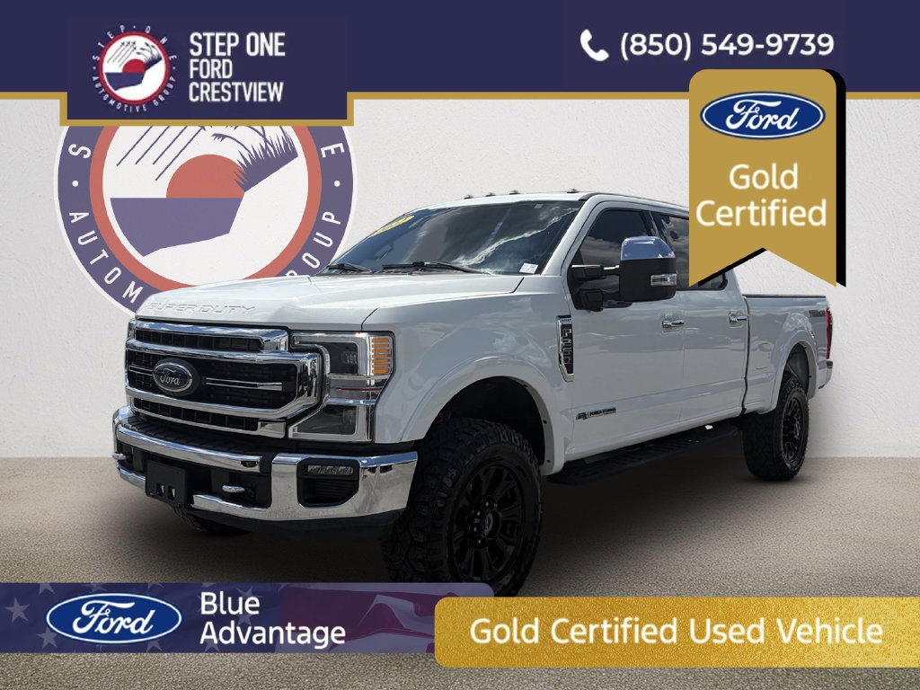 Used 2022 White Ford Lariat image 1