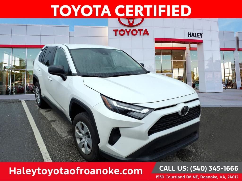 Used 2025 White Toyota LE image 1