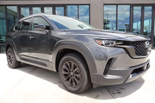 New 2026 Machine Gray Metallic Mazda Preferred AWD image 1