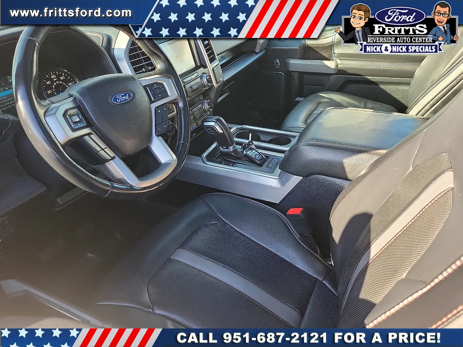 Certified Used 2019 White Platinum Clearcoat Metallic Ford Platinum image 4