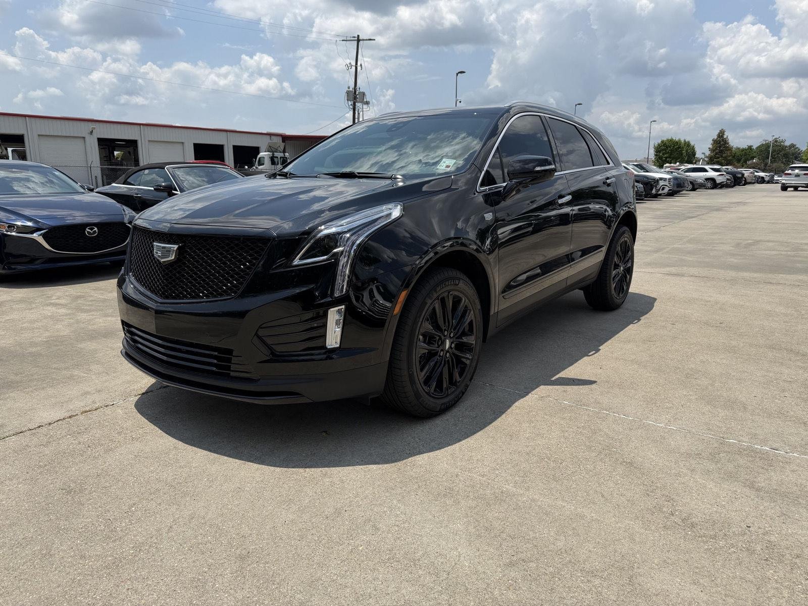 Used 2026 Stellar Black Metallic Cadillac FWD Luxury image 3