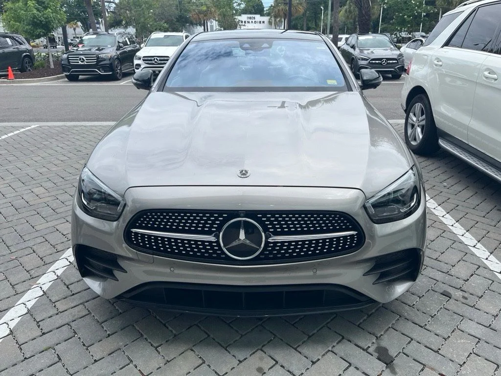 Used 2023 Silver Mercedes-Benz E 450 image 2