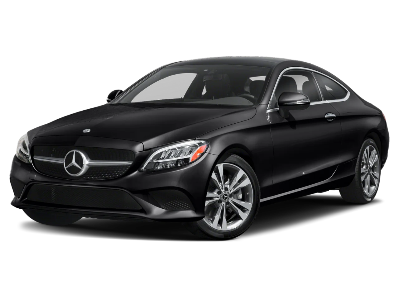 Used 2021 Black Mercedes-Benz 4MATIC® Coupe image 1