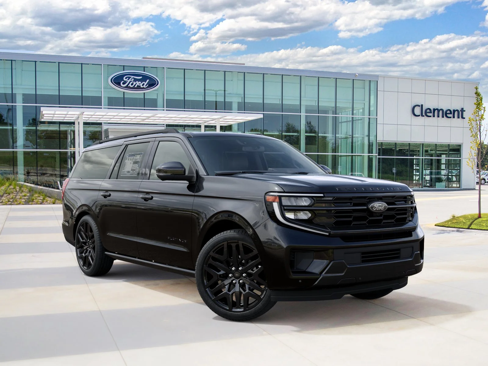 New 2027 Agate Black Metallic Ford MAX Platinum image 4