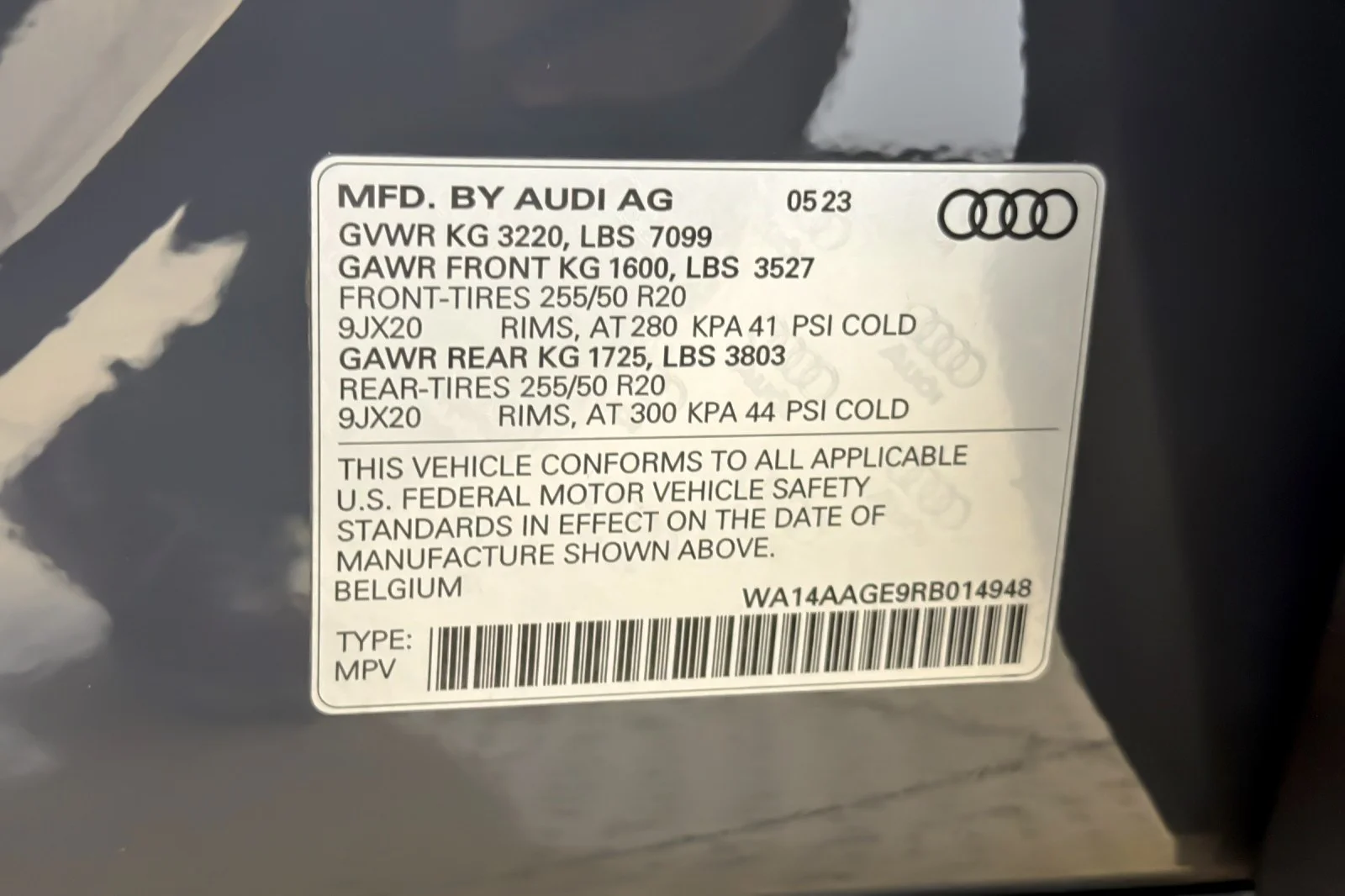 Used 2024 Magnet Gray Audi Premium quattro image 28