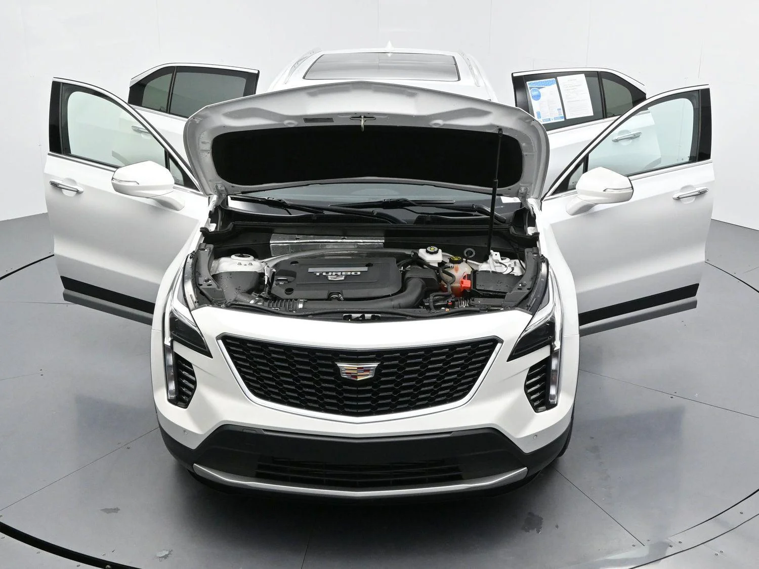 Used 2023 Crystal White Tricoat Cadillac Premium Luxury image 40