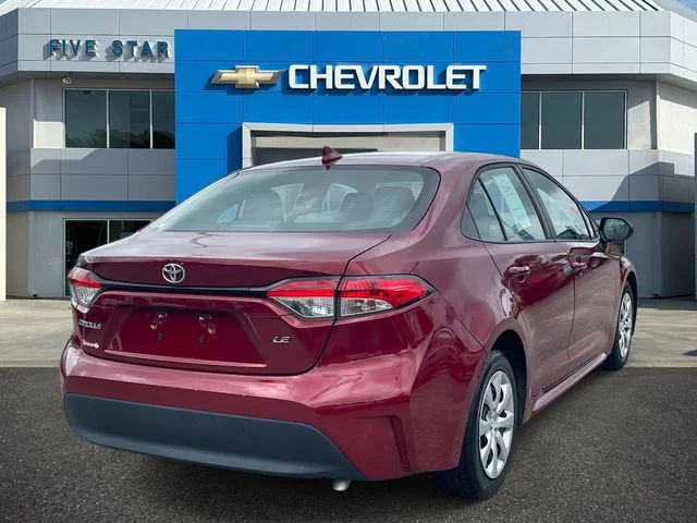 Used 2023 Red Toyota LE image 6