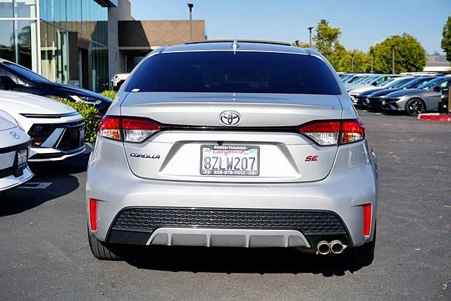 Used 2022 Silver Toyota SE image 8