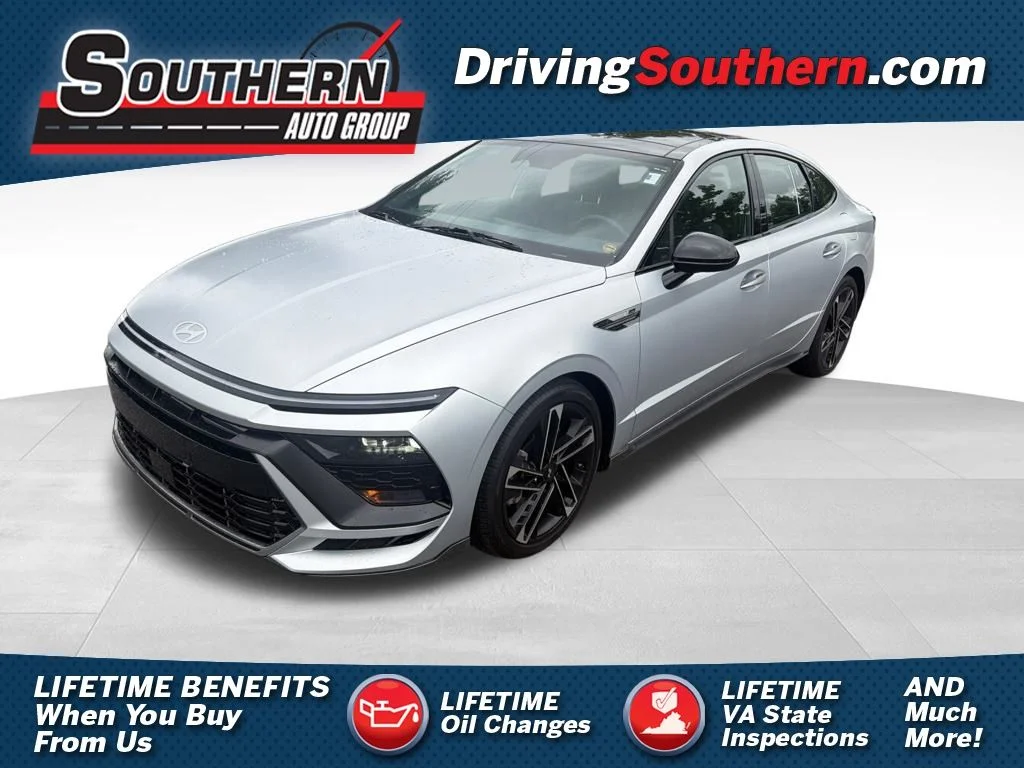 Certified Used 2025 Silver Hyundai N Line image 1