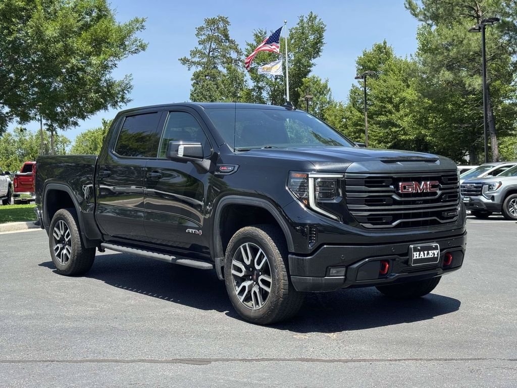 Used 2022 Black GMC AT4 image 2