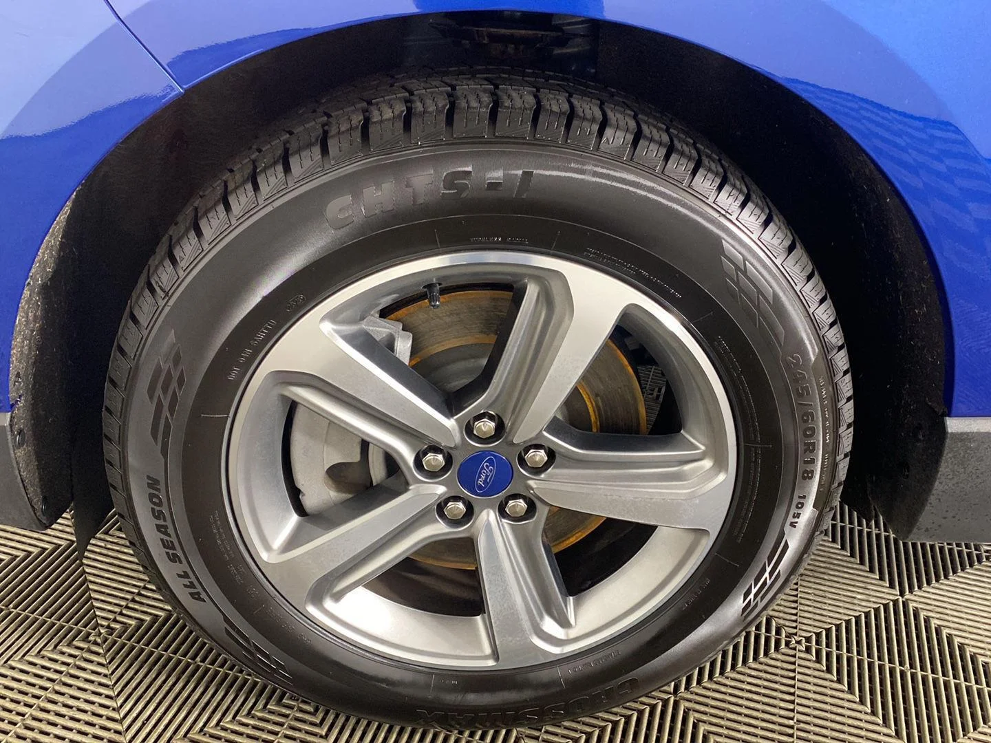 Used 2022 Blue Metallic Ford SEL image 29