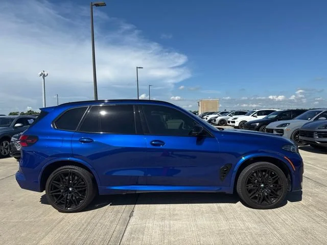 Used 2024 Marina Bay Blue Metallic BMW Competition image 2