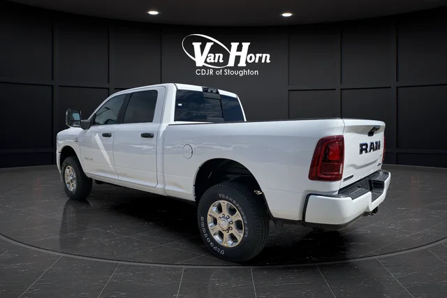 New 2025 Bright White Clearcoat RAM Big Horn image 3