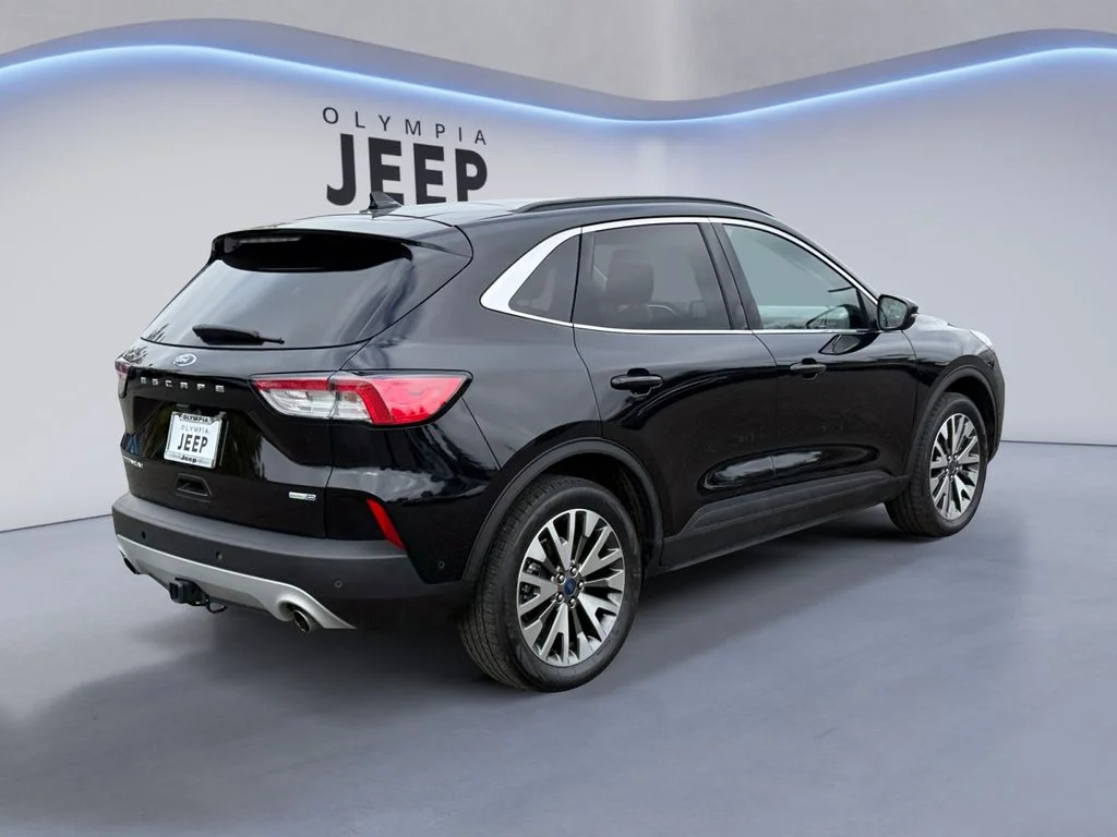 Used 2020 Black Ford Titanium image 6