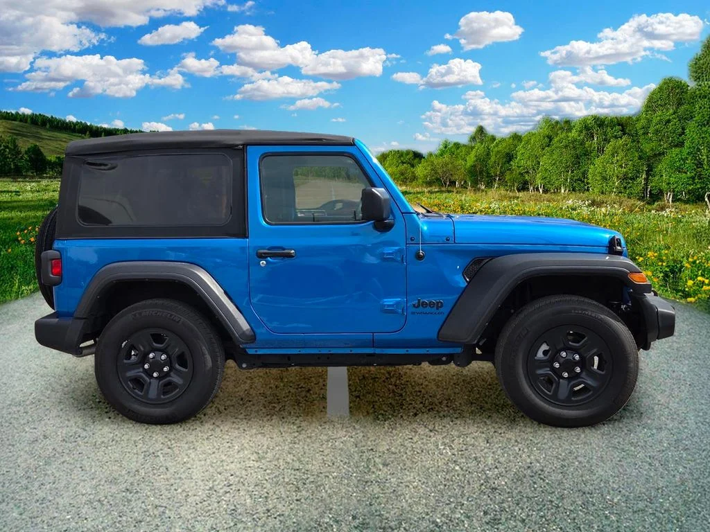 Used 2023 Blue Jeep Sport image 7