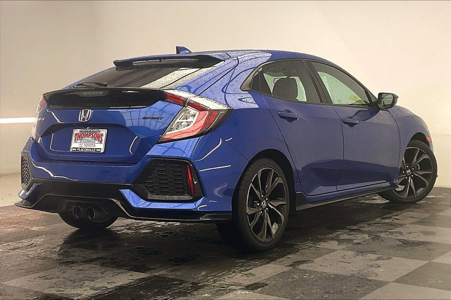 Used 2019 Aegean Blue Metallic Honda Sport image 13