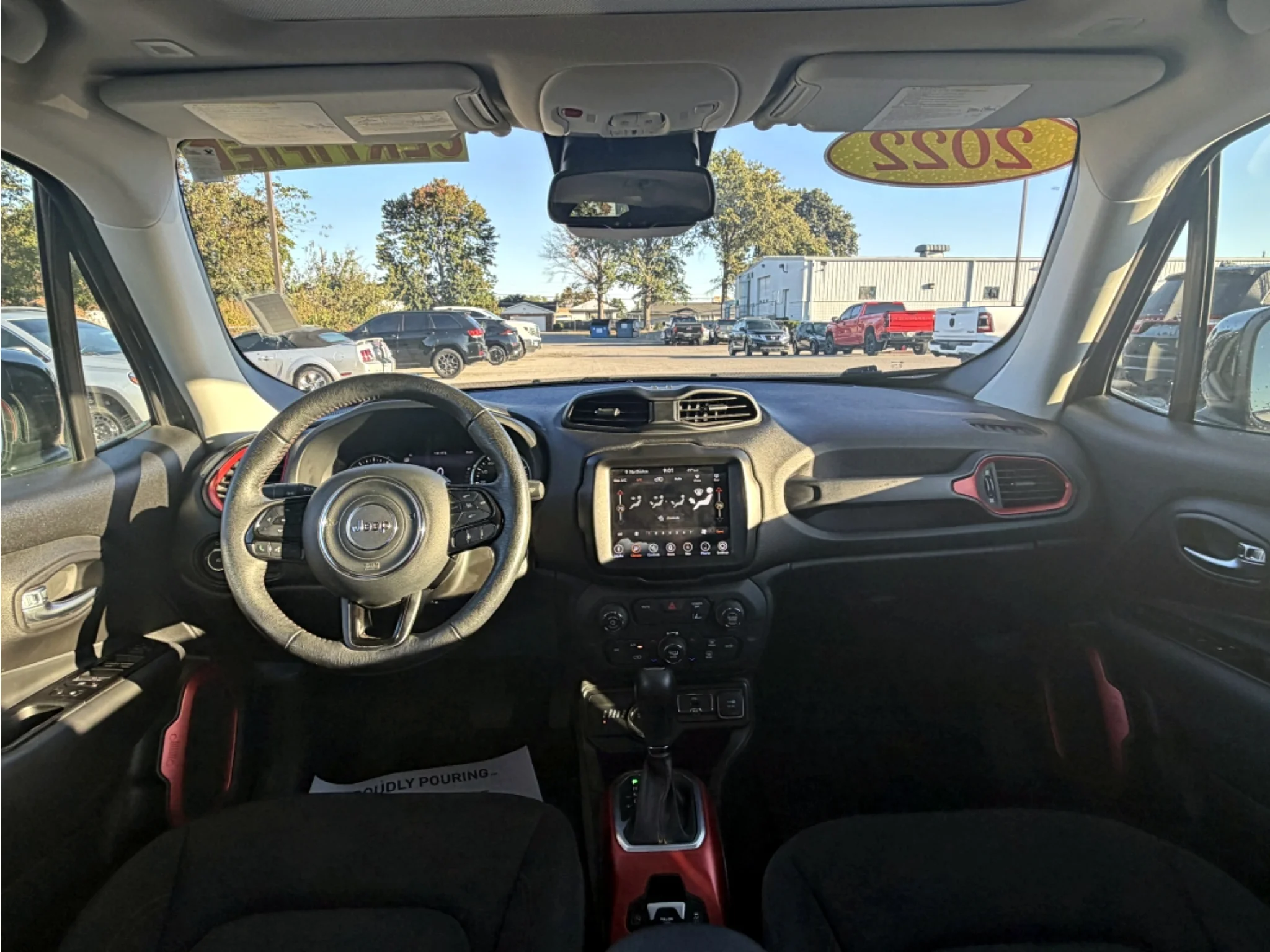 Used 2022 Black Clearcoat Jeep Trailhawk image 10