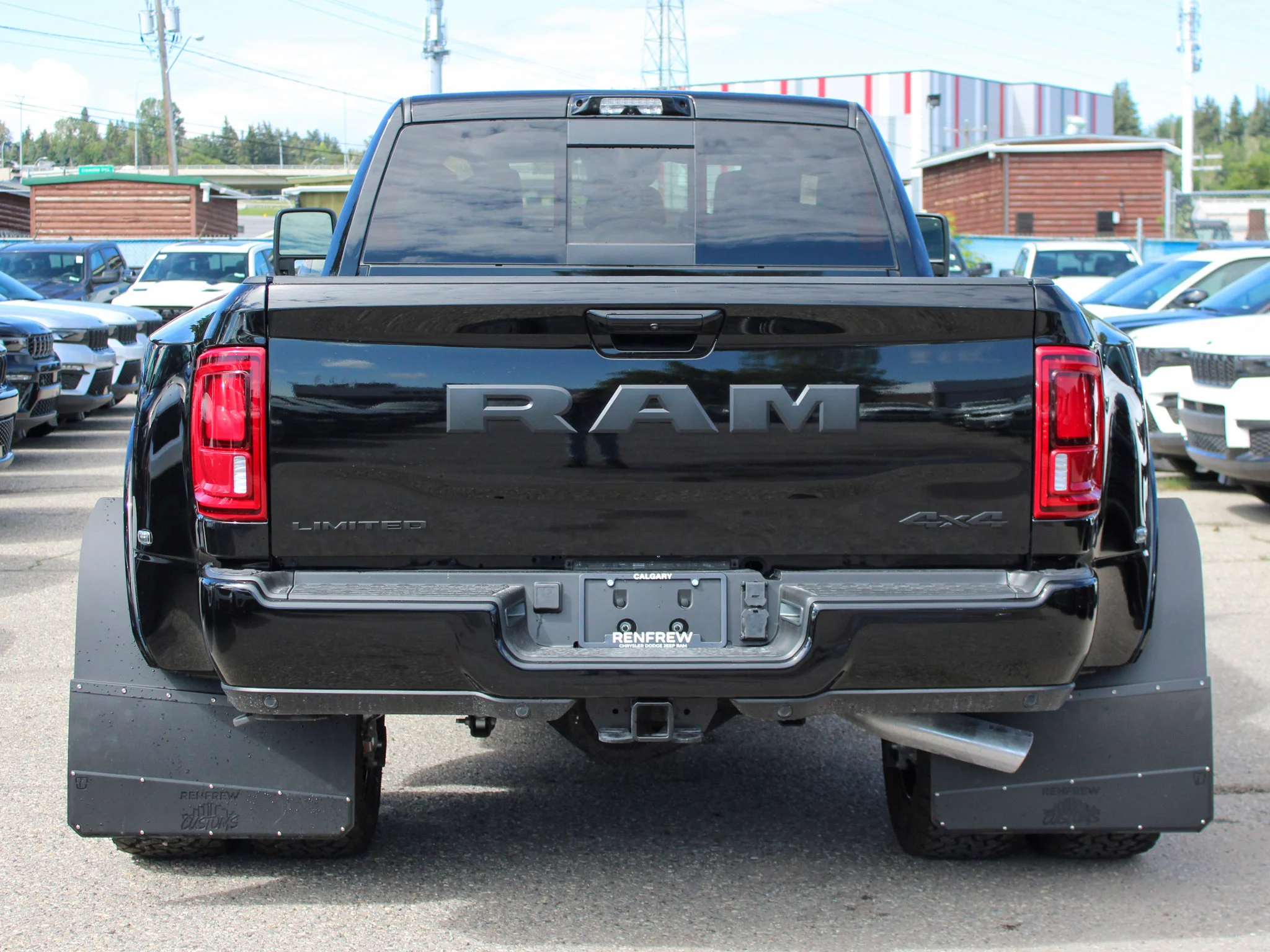 New 2026 Black RAM Limited* Mega Cab, 2 Inch Lift, 22 Inch American Force Wheels image 6