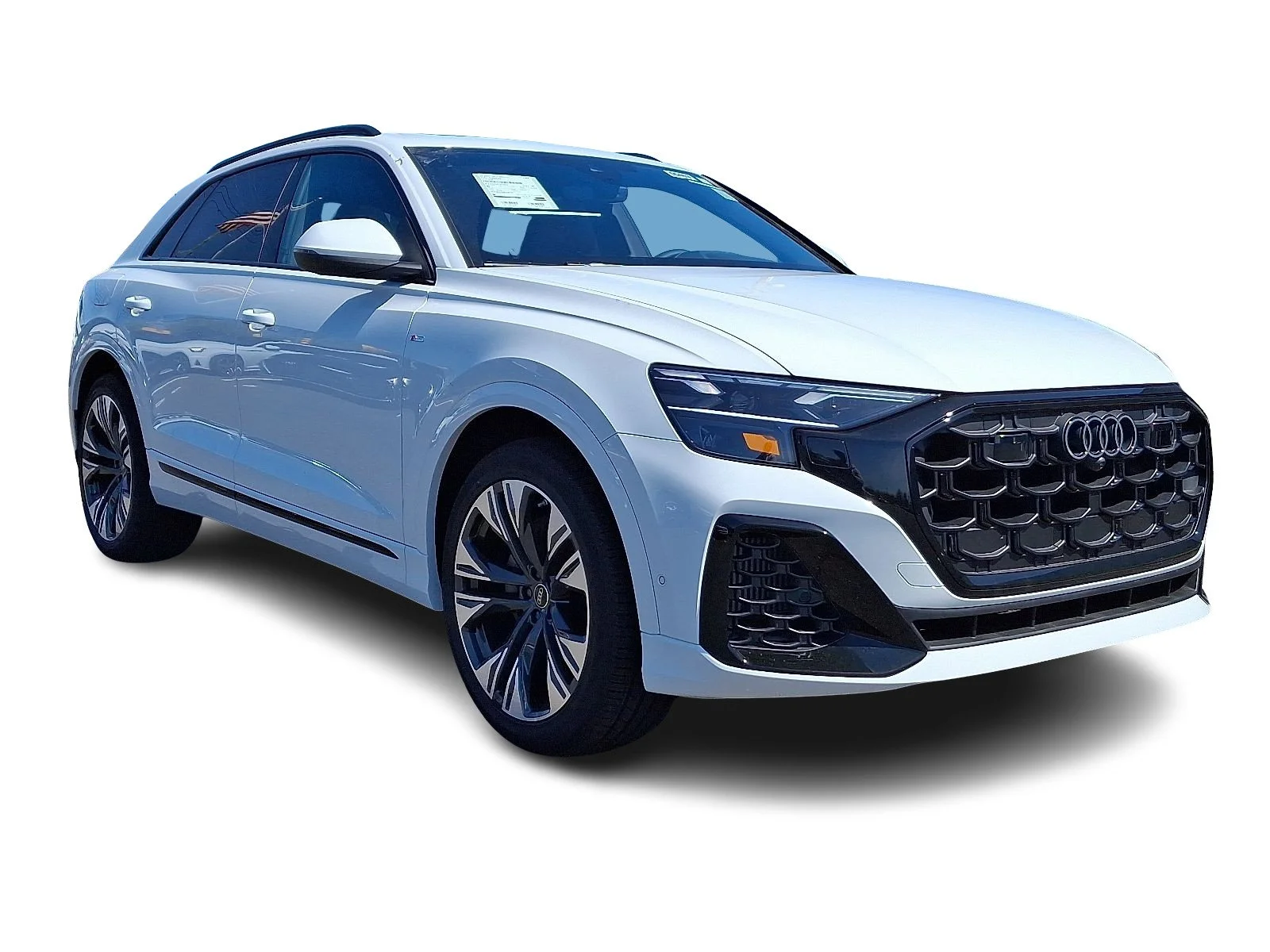 New 2026 Glacier White Metallic Audi Premium Plus image 3